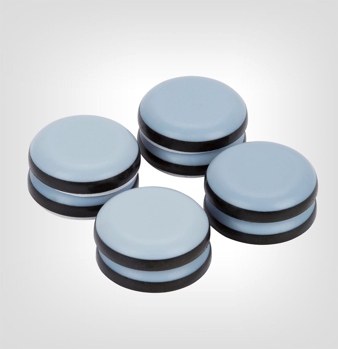 thumbnail image 2 of 8-Pack PTFE Teflon Furniture Glides - Self-Adhesive, Various Sizes, Protects Floors & Reduces Noise 2 of 14